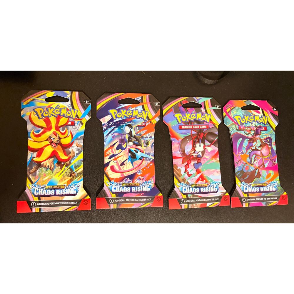 COLLECTOR'S GRAIL ALERT!  ULTIMATE CHAOS RISING QUAD SET, FACTORY SEALED